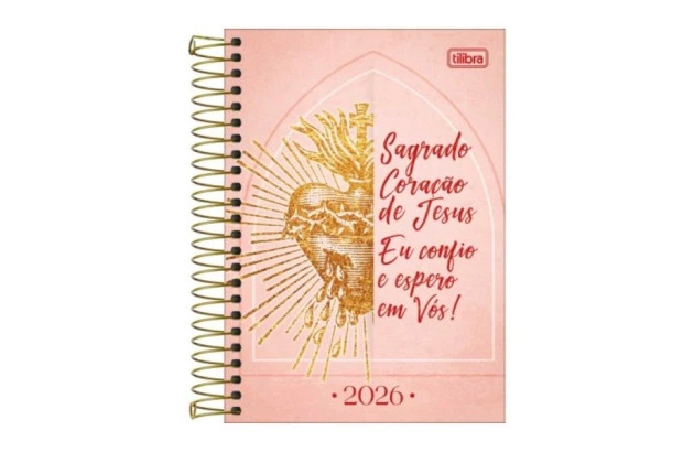 AGENDA ESPIRAL CAPA DURA BIBLICA 2026 TILIBRA