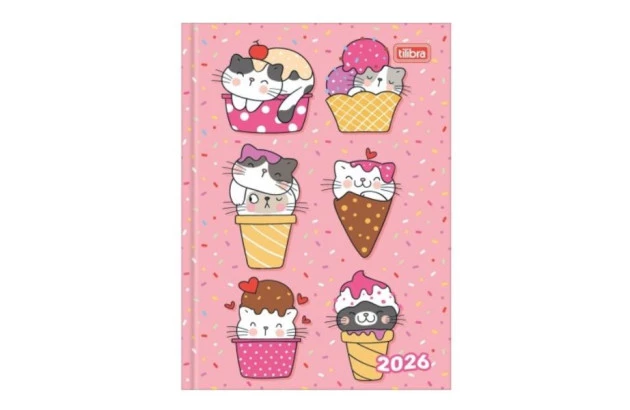 AGENDA BROCHURA CAPA DURA M4 SPICE 2D 2026 TILIBRA