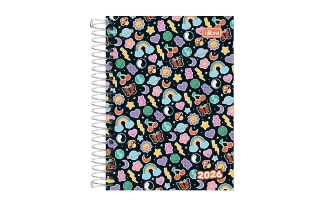 AGENDA ESPIRAL CAPA DURA M3 SPICE F 2026 TILIBRA