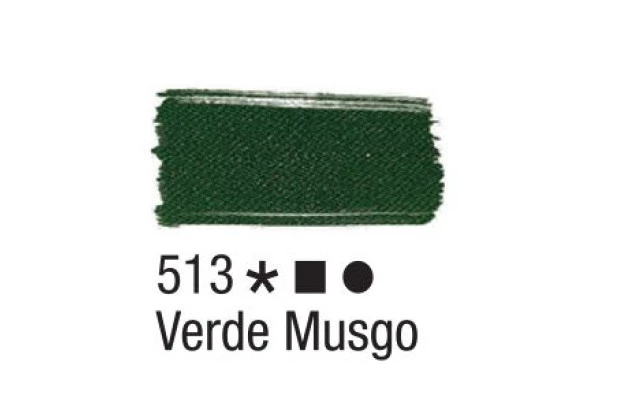 TINTA PARA TECIDO FOSCA 37ML VERDE MUSGO 513 ACRILEX 4140