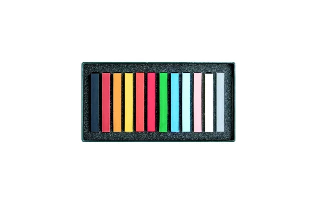 GIZ PASTEL SECO 12 CORES LYRA POLYCRAYON SOFT | CANSON