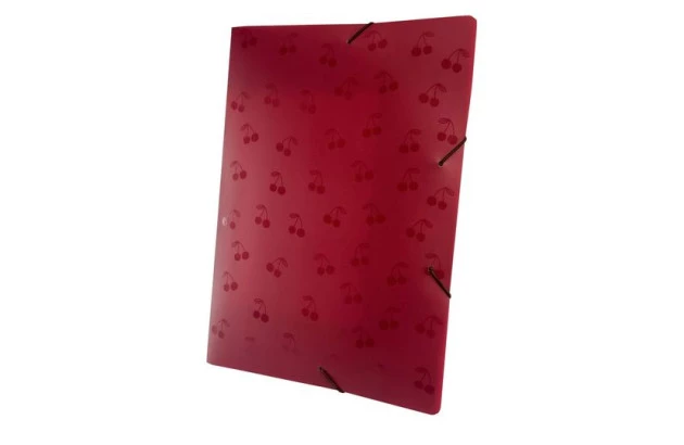 PASTA COM ABA ELASTICO AROMAS A4 SORTIDO DELLO