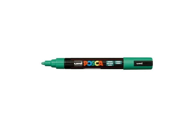 CANETA POSCA PC-5M 1.8 A 2.5 MM VERDE BULLET UNI-BALL