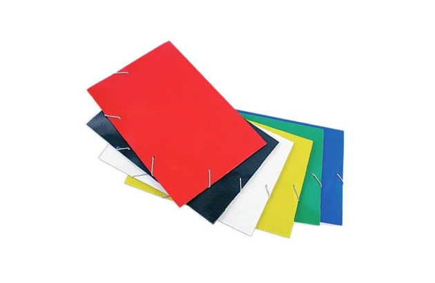 PASTA ABA ELÁSTICO OFICIO CARTÃO DUPLEX 250G/M² COR VERMELHO - UNIDADE | FRAMA 295-257