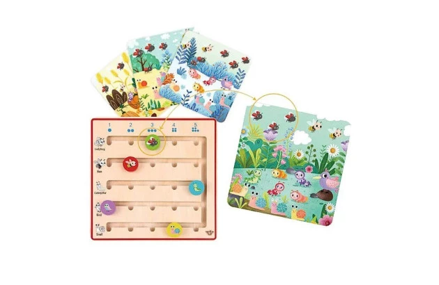 CONTANDO OS BICHOS - JOGO DE TABULEIRO - TOOKY TOY