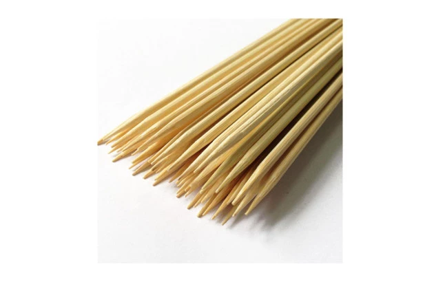 ESPETO DE BAMBU MÉDIO PARA CHURRASCO 25CM 50 UND 64100 THEOTO