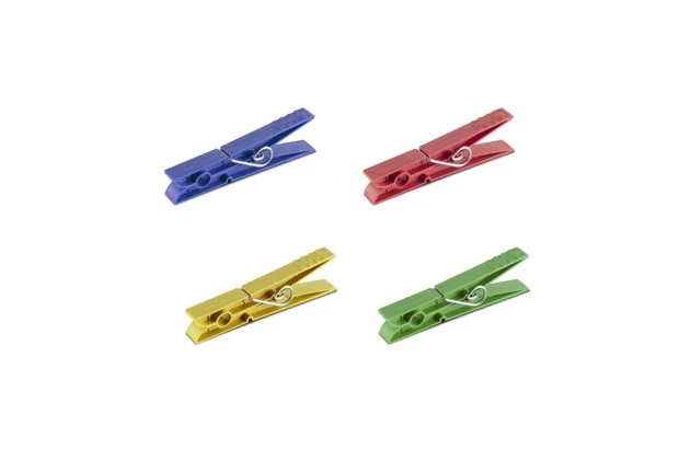 PRENDEDOR DE ROUPA PLÁSTICO SORTIDO PCT/12 THEOTO