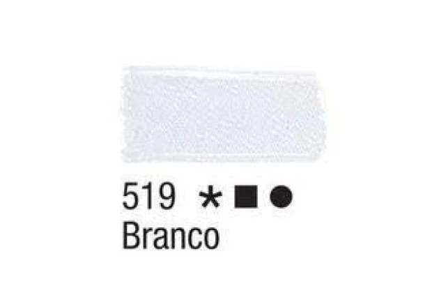 TINTA PARA TECIDO FOSCA 37ML BRANCO 519 - UNIDADE | ACRILEX 4140