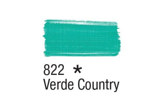 TINTA PARA TECIDO FOSCA 37ML VERDE COUNTRY 822 - UNIDADE | ACRILEX 4140