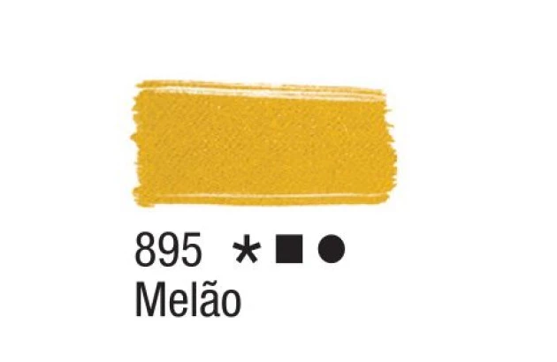 TINTA PARA TECIDO FOSCA 37ML MELÃO 895 - UNIDADE | ACRILEX 4140