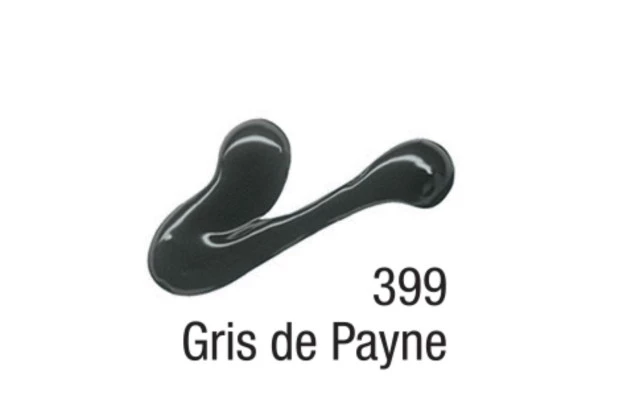 TINTA ACRÍLICA PARA TELA ACRYLIC COLORS 20ML GRIS DE PAYNE 399 - UNIDADE | ACRILEX 13123