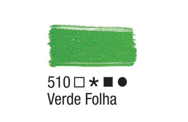 TINTA PARA TECIDO FOSCA 37ML VERDE FOLHA 510 - UNIDADE | ACRILEX 4140