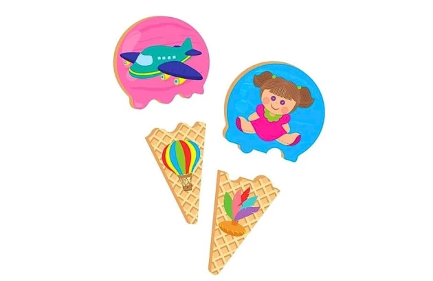 BRINQUEDO EDUCATIVO COLECAO CRESCER SORVETE DAS RIMAS + 3 ANOS | NIG BRINQUEDOS