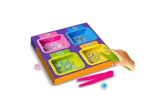 JOGO EDUCATIVO CORES E POTES DORA AVENTUREIRA NICKELODEON IDADE + 3 ANOS | NIG BRINQUEDOS