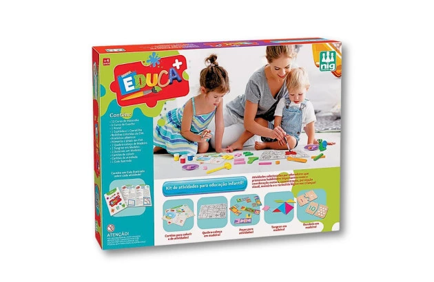 KIT DE PINTURA CAPIVARA COM 4 TELAS ACIMA DE 4 ANOS NIG BRINQUEDOS