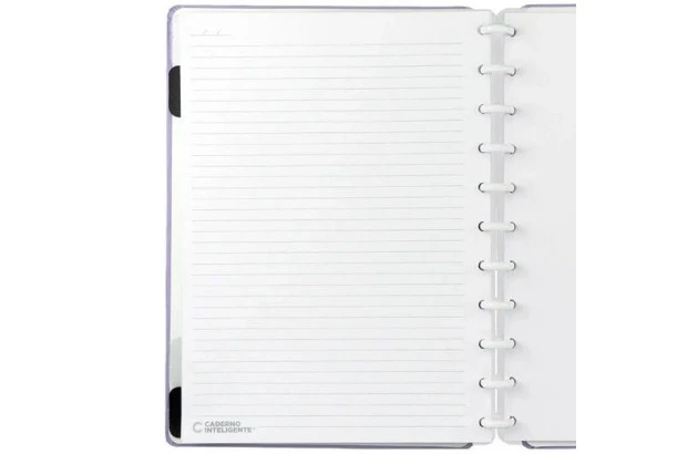 CADERNO INTELIGENTE GRANDE LILAS PASTEL CIGD4080