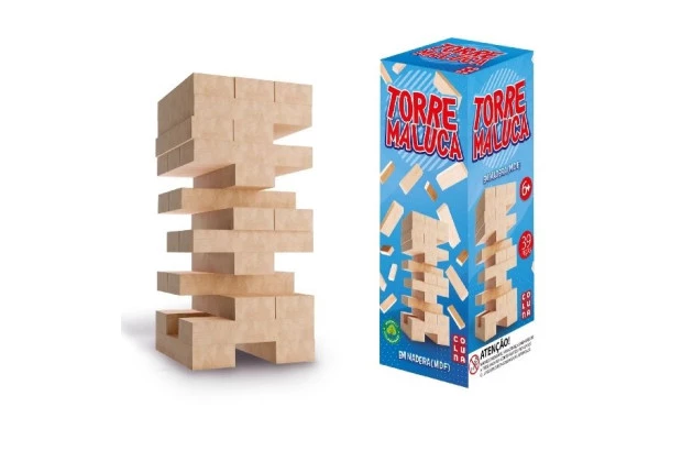 BRINQUEDO TORRE MALUCA + 6 ANOS COLUNA