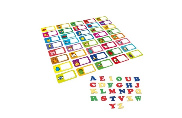 BRINCANDO DE APRENDER COM LETRAS E NUMEROS 72 PEÇAS COLUNA