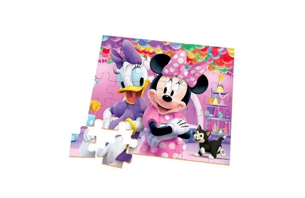 QUEBRA CABEÇA MINNIE DISNEY 30 PEÇAS + 4 ANOS |  XALINGO