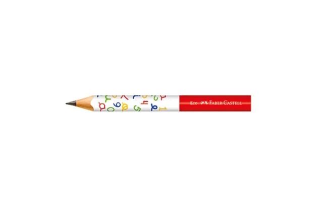 LAPIS PRETO ECOLAPIS JUMBO 1205J FABER CASTELL