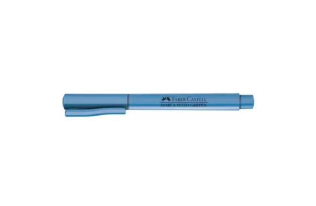 MARCA TEXTO GRIFPEN AZUL PONTA CHANFRADA - FABER CASTELL MT/AZZF