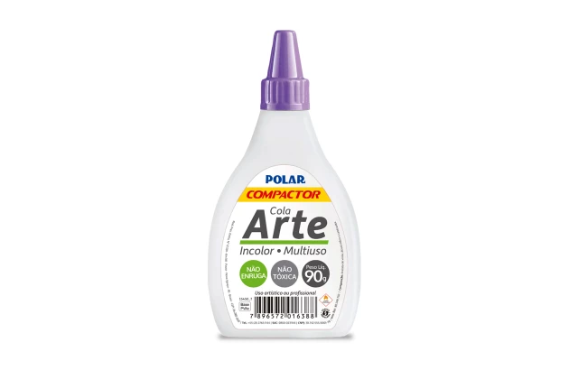 COLA POLAR ARTE 40G PARA ARTESANATO COMPACTOR