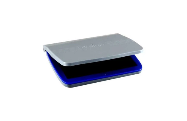 ALMOFADA CARIMBO Nº 3 AZUL SÉRIE TP COM TAMPA PLÁSTICA 6,7X11CM PILOT