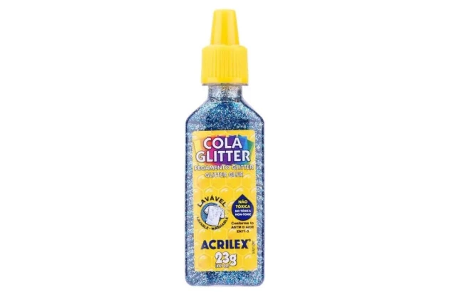 COLA GLITTER CEU ESTRELADO 23G 221 2900 ACRILEX