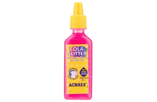 COLA GLITTER PINK 23G 2900 527 ACRILEX