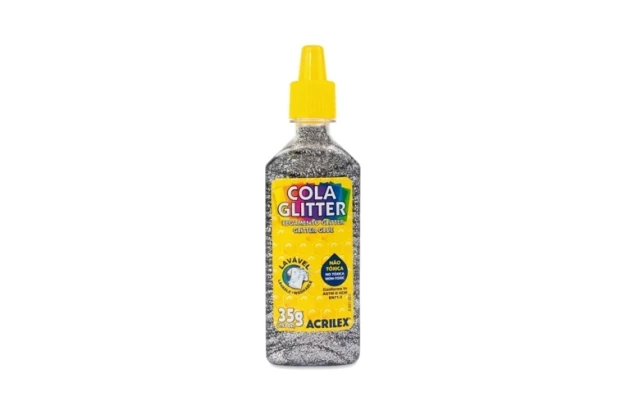 COLA GLITTER 35G PRATA 202 2912 ACRILEX
