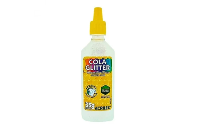 COLA GLITTER 35G CRISTAL 209 2912 ACRILEX