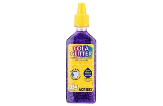 COLA GLITTER 35G VIOLETA 207 2912 ACRILEX