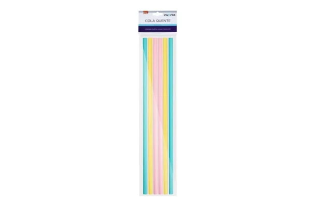 COLA BASTAO QUENTE PASTEL GROSSO 11.2X300MM  PCT/6 BRW CQ2011