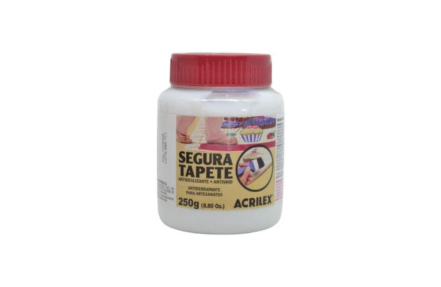 COLA SEGURA TAPETE 250G ANTIDERRAPANTE PARA ARTESANATOS ACRILEX 24525