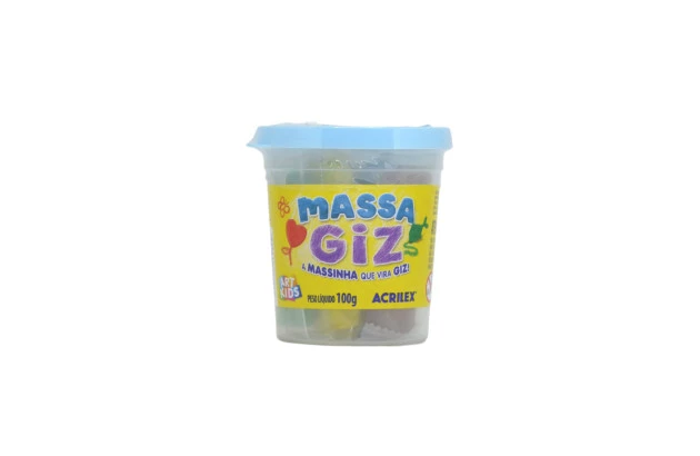 MASSA GIZ CORES SORTIDAS 150G 7710 ACRILEX