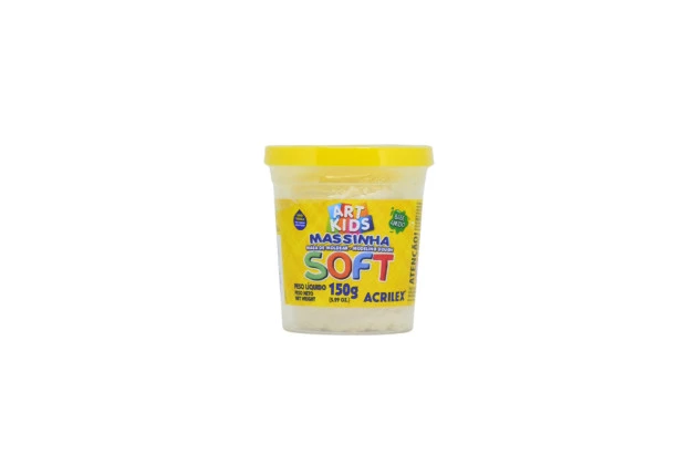 MASSA DE MODELAR SOFT 150G BRANCO 418 7315 ACRILEX