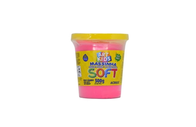 MASSA DE MODELAR SOFT 500G MARAVILHA 107 7350 ACRILEX