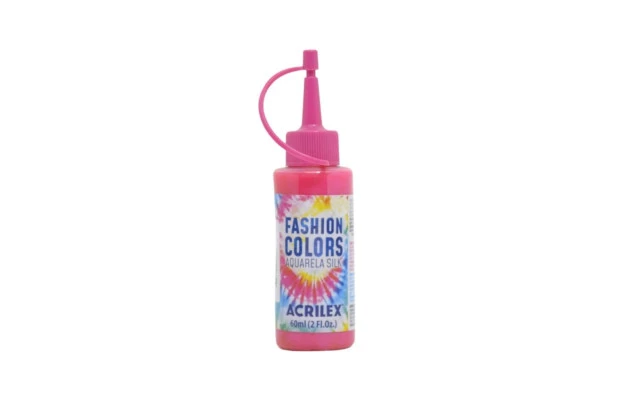 TINTA TECIDO AQUARELA SILK ROSA CHA 567 60ML 4560 ACRILEX