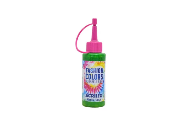 TINTA TECIDO AQUARELA SILK VERDE VIVO 558 60ML 4560 ACRILEX