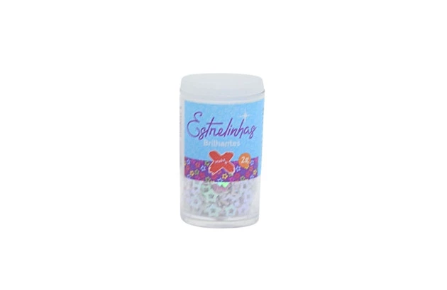 ESTRELINHAS BRILHANTES 2G CORES SORTIDAS MAKE +