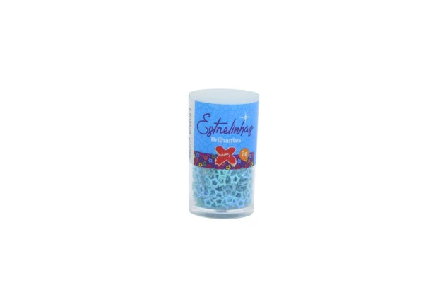 ESTRELINHAS BRILHANTES 2G CORES NEON MAKE+ 7030