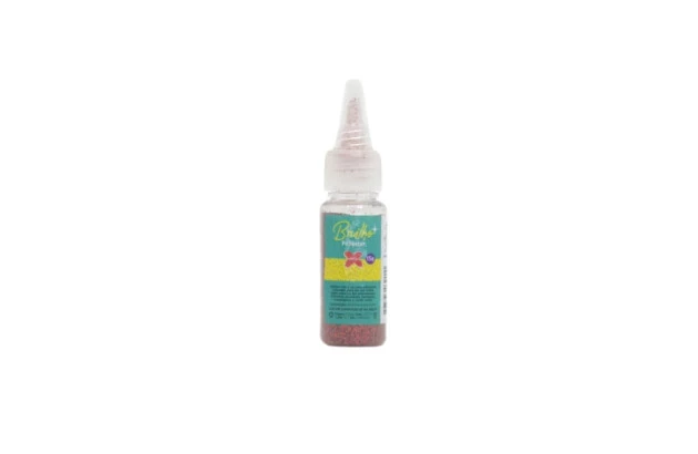 GLITTER BISNAGA MAKE+ 15G  VERMELHO 7039