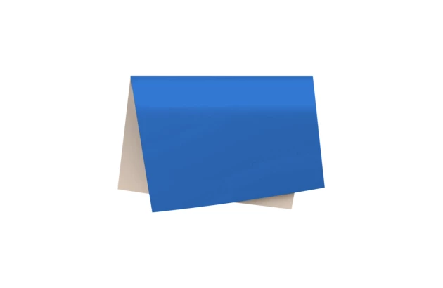 PAPEL CARTÃO FOSCO AZUL ESCURO 48X60 CM - FOLHA