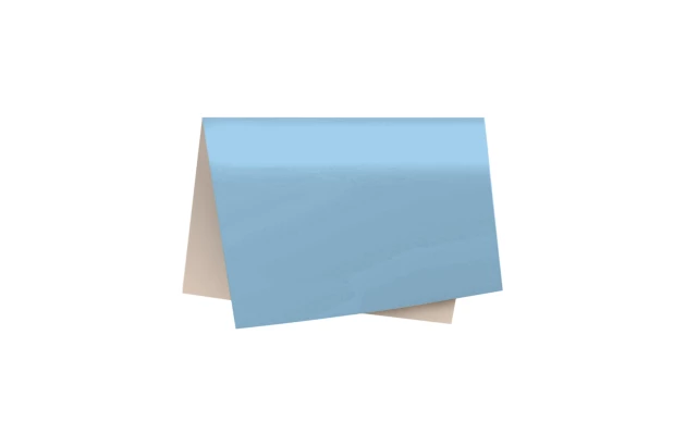 PAPEL CARTÃO FOSCO AZUL CLARO 48X60 CM – FOLHA