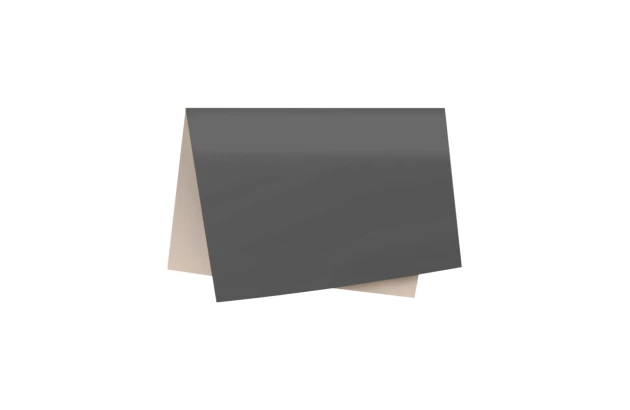 PAPEL CARTÃO FOSCO PRETO 48X60 CM - FOLHA