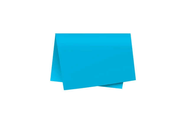 FOLHA DE PAPEL COLOR SET LISO AZUL CLARO DUPLA FACE 48X66CM