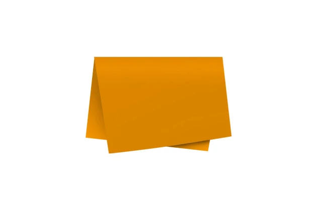 FOLHA DE PAPEL COLOR SET LISO LARANJA DUPLA FACE 48X66CM
