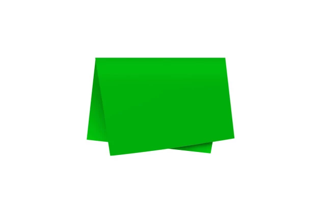 FOLHA DE PAPEL COLOR SET LISO VERDE CLARO DUPLA FACE 48X66CM