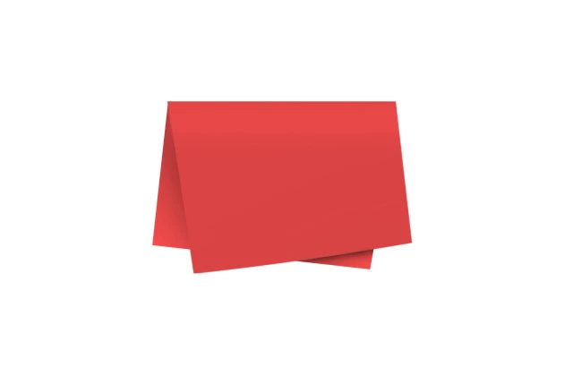FOLHA DE PAPEL COLOR SET LISO VERMELHO DUPLA FACE 48X66CM