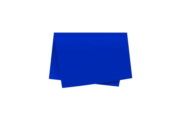 FOLHA DE PAPEL COLOR SET LISO AZUL ESCURO DUPLA FACE 48X66CM